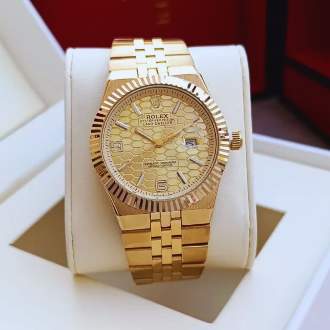Rolex LAND WELLER® Reloj Acerado de Lujo
