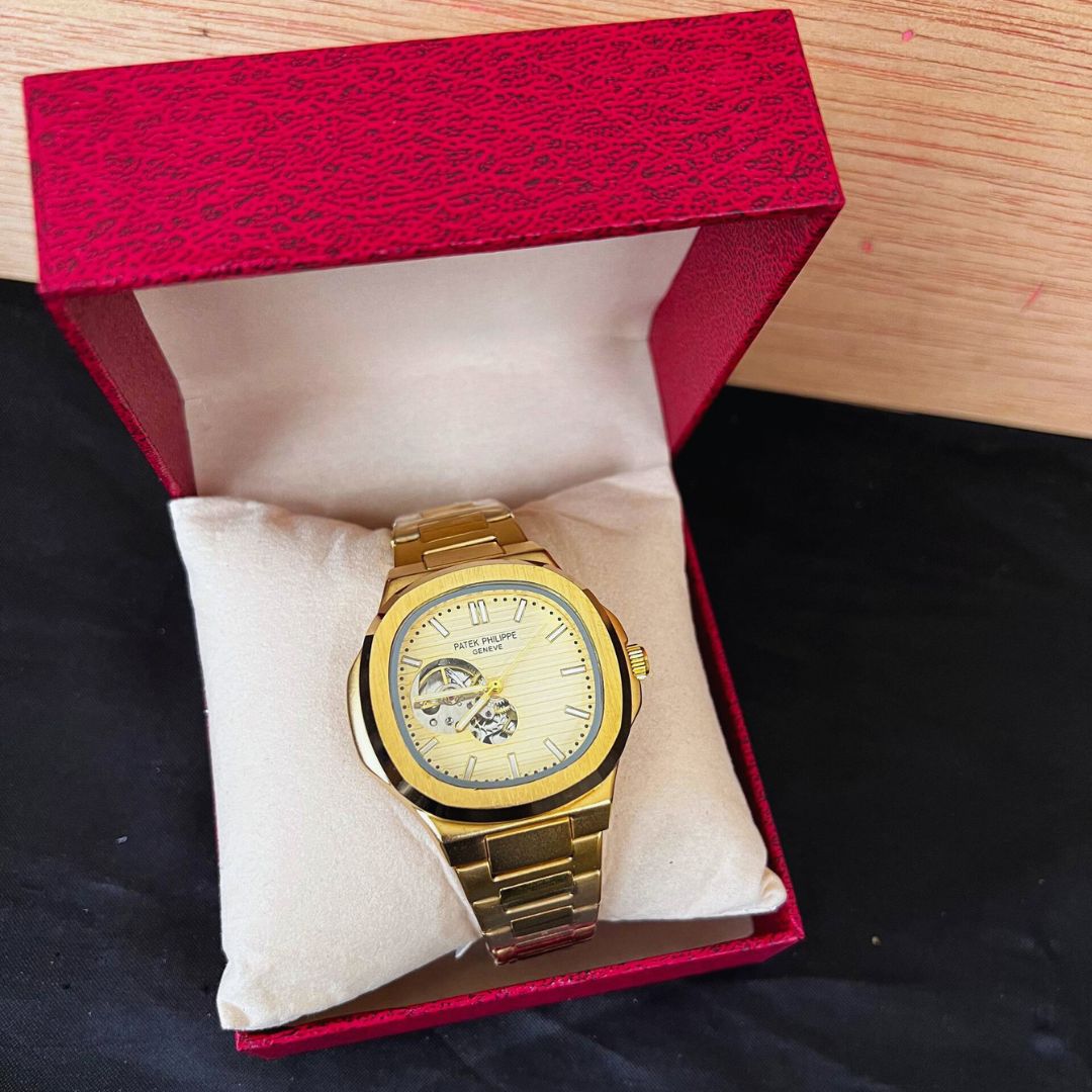 Patek Automático Mecanismo Visible