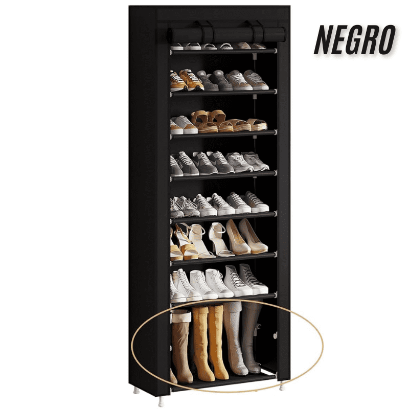 Organizador de zapatos ultra resistente- 9 niveles multiusos