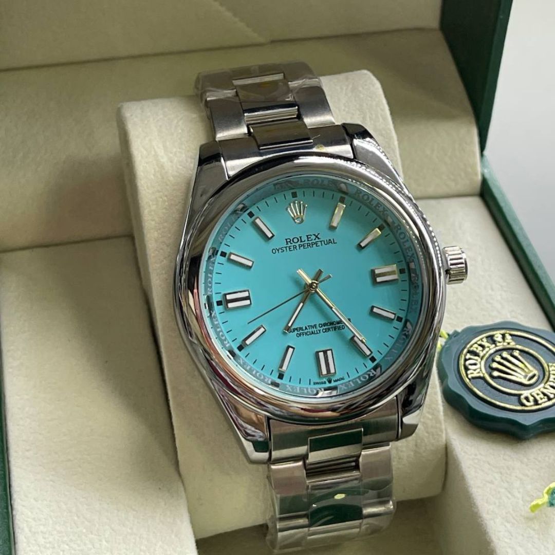 Rolex™ Oyster Perpetual + Estuche de Lujo