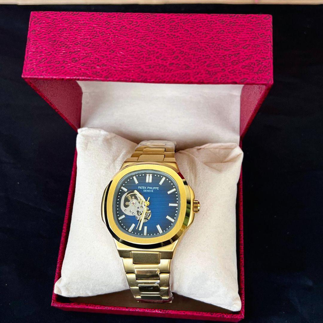 Patek Automático Mecanismo Visible