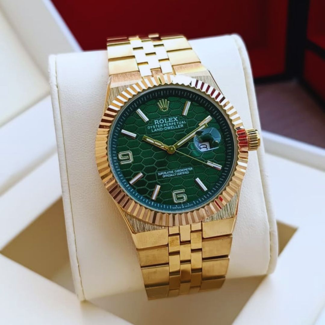 Rolex LAND WELLER® Reloj Acerado de Lujo