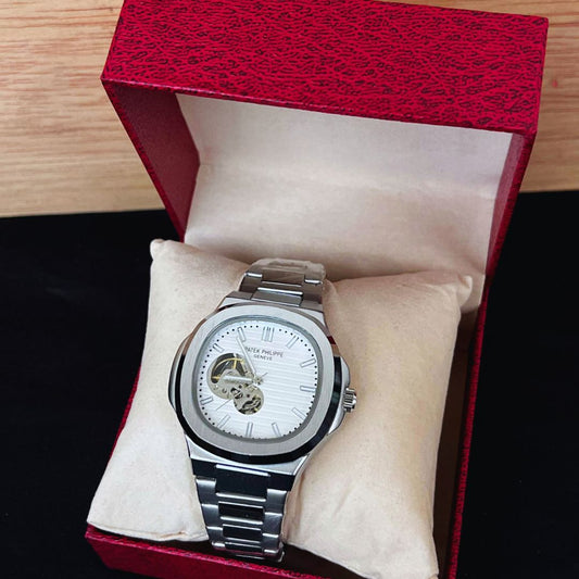 Patek Automático Mecanismo Visible