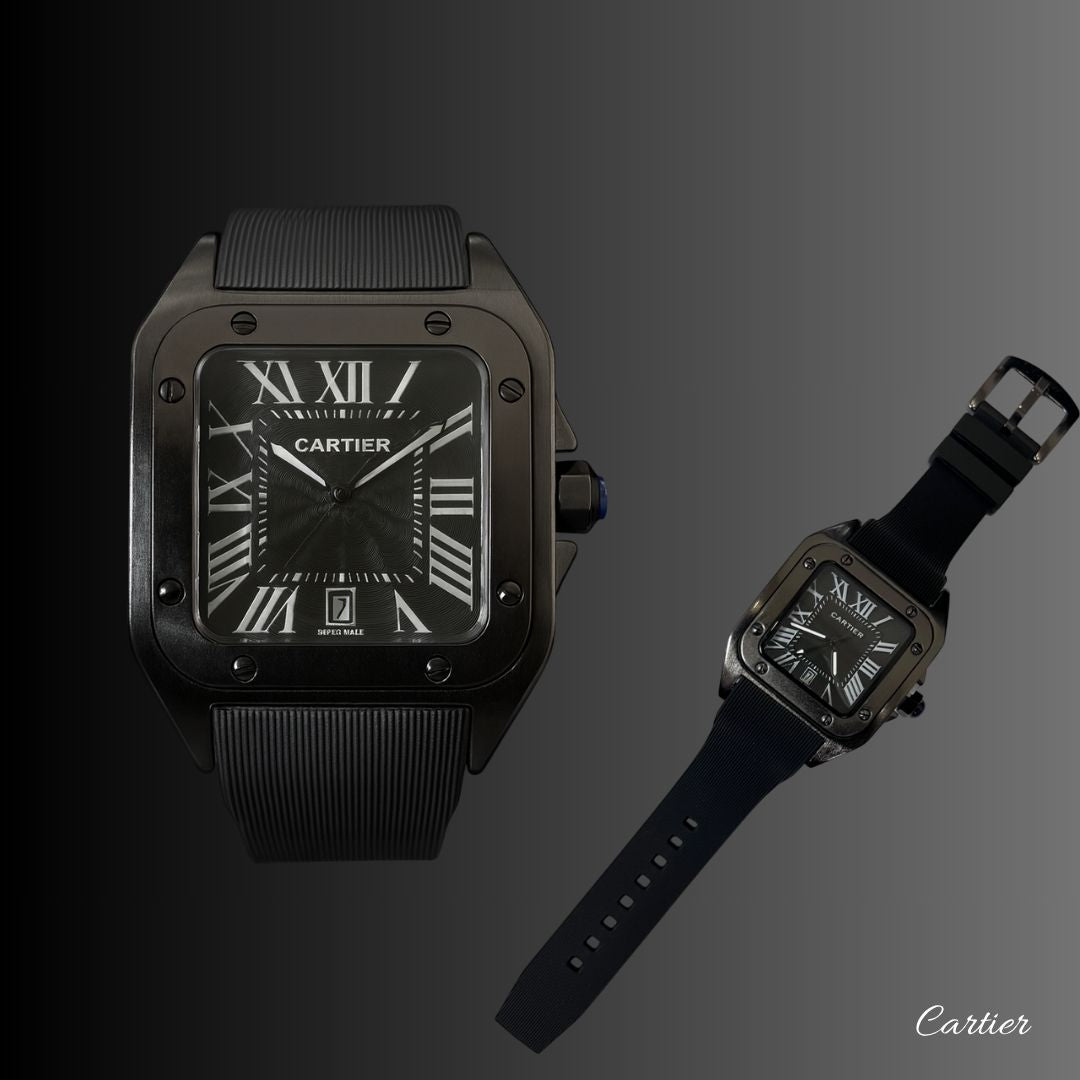 Cartier™ - Reloj Elegante Acero Premium