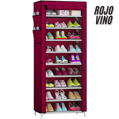 Organizador de zapatos ultra resistente- 9 niveles multiusos