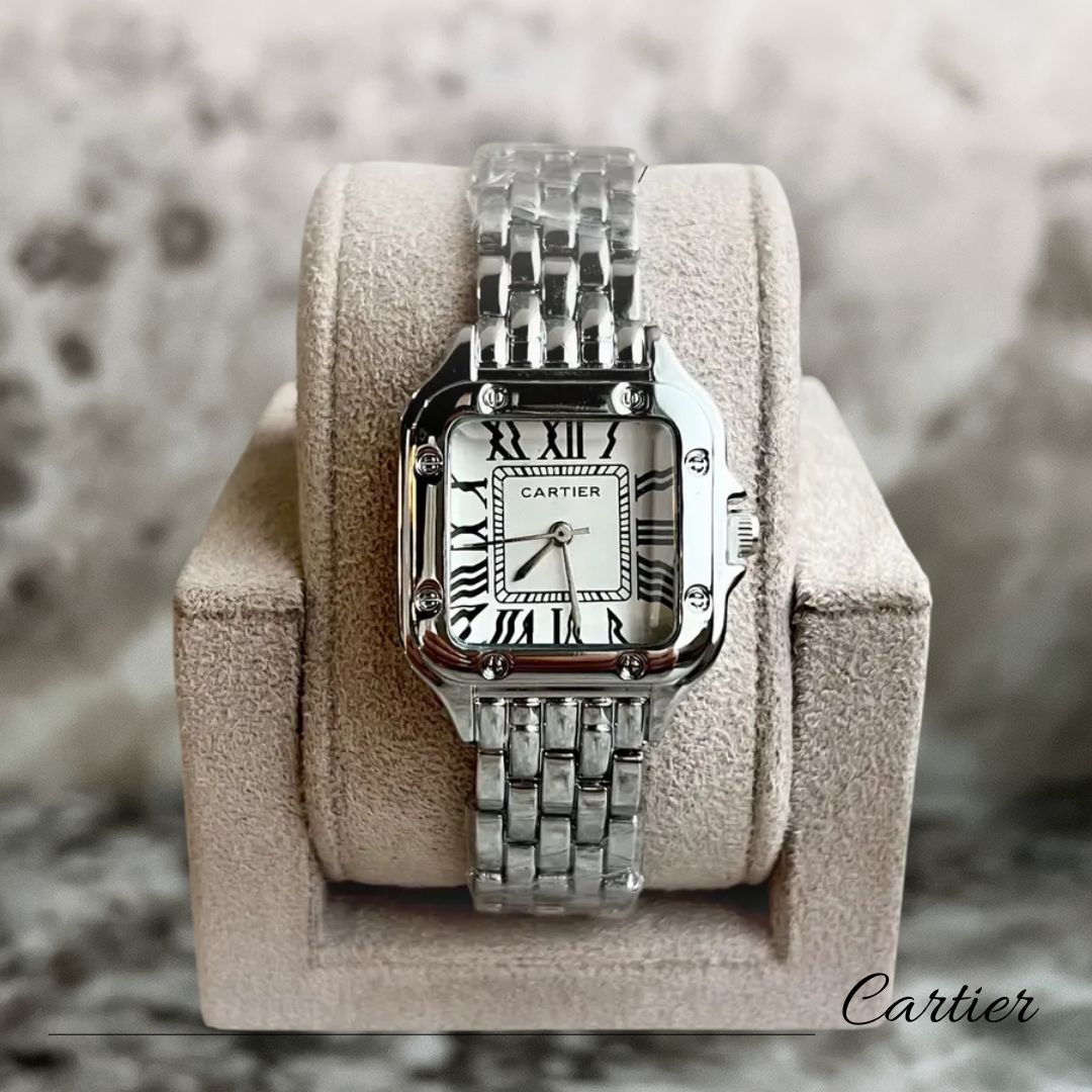 Cartier™ Panther Para Damas | Acero Inoxidable - Lujo y Resistencia