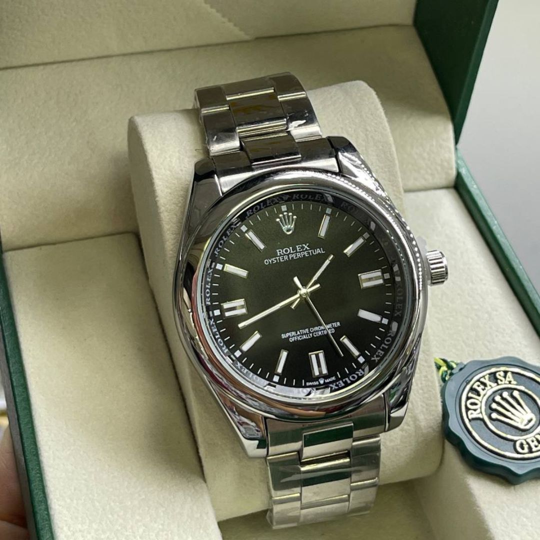 Rolex™ Oyster Perpetual + Estuche de Lujo
