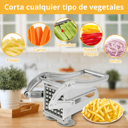 Cortador de Papas Ultra potente en Acero Inoxidable