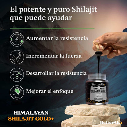 Shilajit Puro Better Alt- Original Importado